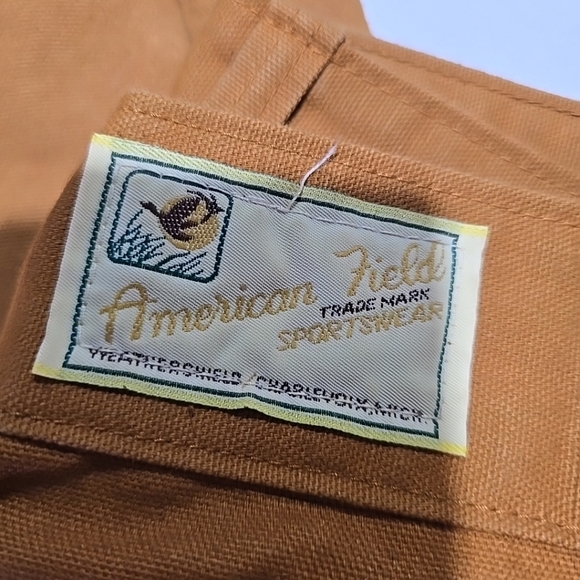 Vintabe American Field Sportswear Canvas Duck Hunting Shooting Pants Mens 46x30 - Picture 2 of 10